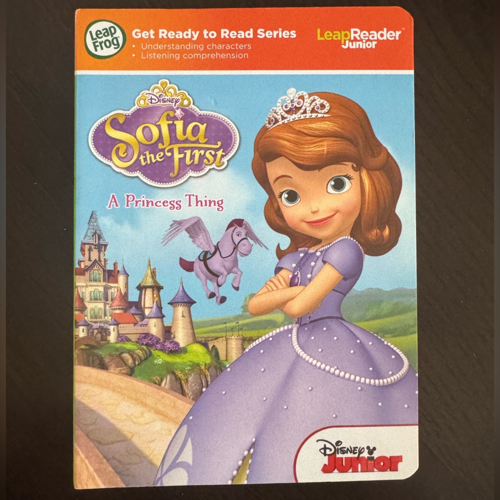 01 LeapFrog LeapReader Junior Sofia the First A Princess Thing Book 2013